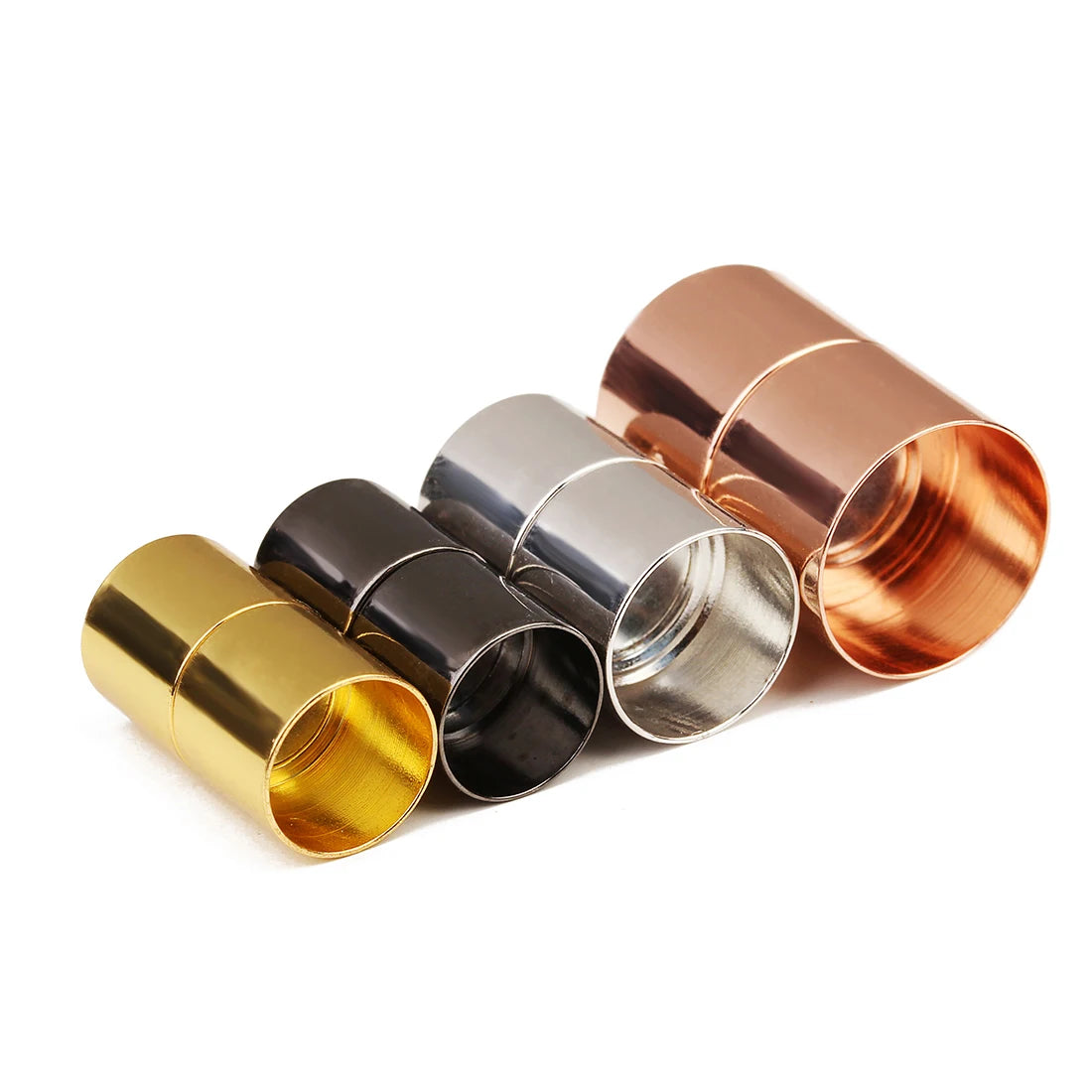 5sets Strong Magnetic Clasps 3/4/5/6/7/8/10/12/14/15mm Leather Cord End Clasp Buckle Connectors For DIY Jewelry Making Findings