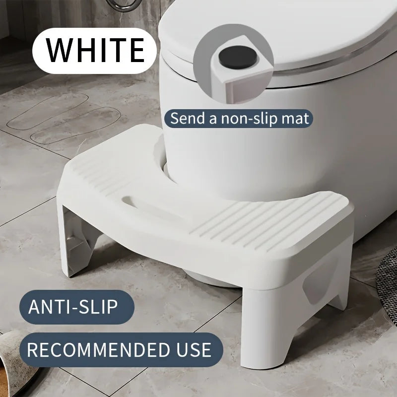 Comfort Toilet Stool for Adult Kids Pregnant Women, Squatting Aid Footstool.