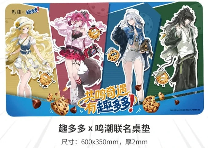 In Stock Official Game Wuthering Waves New Collab GALBRENR Phoebe QIUYUAN Lupa Cosplay Badge Storage Box Acrylic Stand Pendant