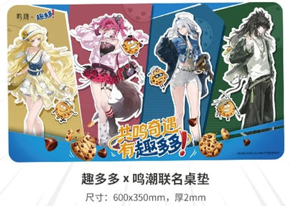 In Stock Official Game Wuthering Waves New Collab GALBRENR Phoebe QIUYUAN Lupa Cosplay Badge Storage Box Acrylic Stand Pendant