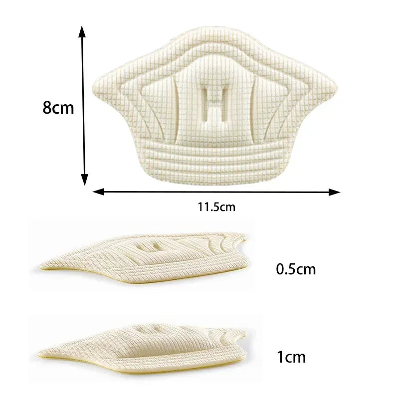 2/6pcs/set Insoles for Shoes Patch Heel Pads for Shoes Adjustable Size Feet Pad Insole Adhesive Back Sticker Shoes Insert Insole2