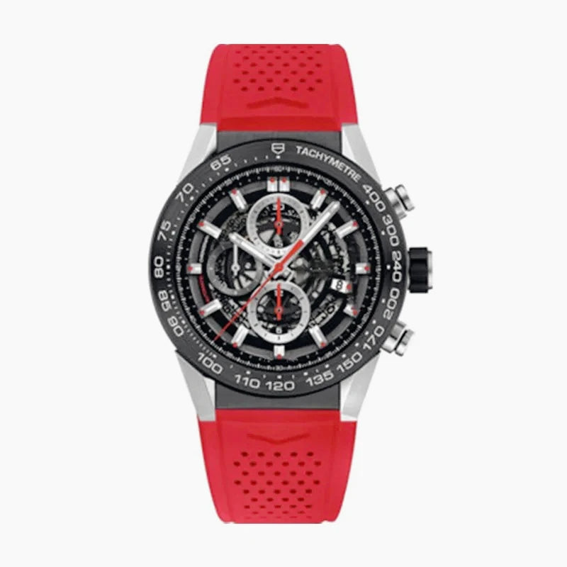 Customized Logo/Name VK63 Chronograph Quartz Watches Solid Heavy Duty Stainless Steel Bracelet High Precision Reliable Movement