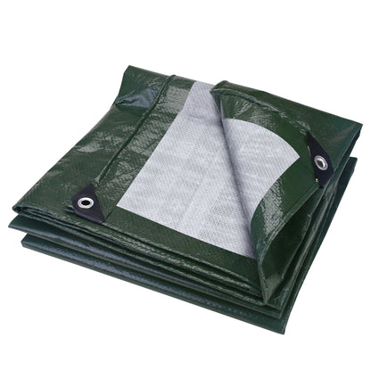Tarpaulin Waterproof Canopy Heavy Duty Tarp Sheet Cover with Grommet Multi Rain Cover For Outdoor Terrace Plant Garden Porch