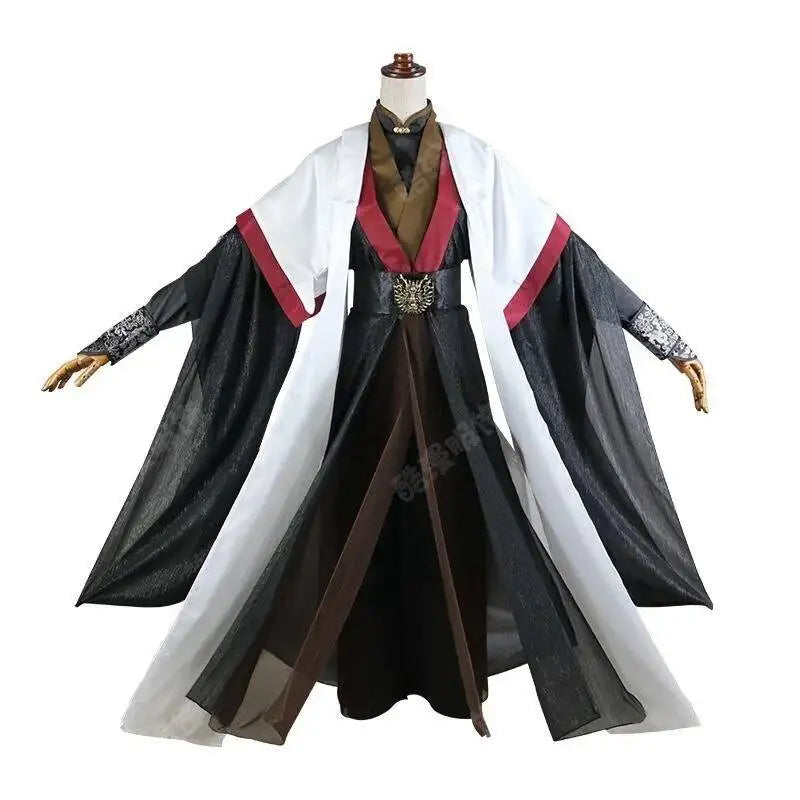 Anime Luo BingHe Cosplay Costume Ancient Costume Cosplay Wig Prop For Halloween Women The Scum Villain's Self-Saving System