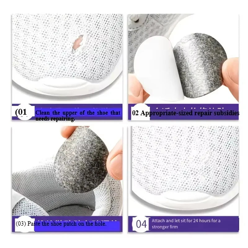 6PCS Sports Shoe Repair Patches, Anti-wear Shoe Patches, Insole Repair Patches, Self-adhesive Patches Inside High Heels