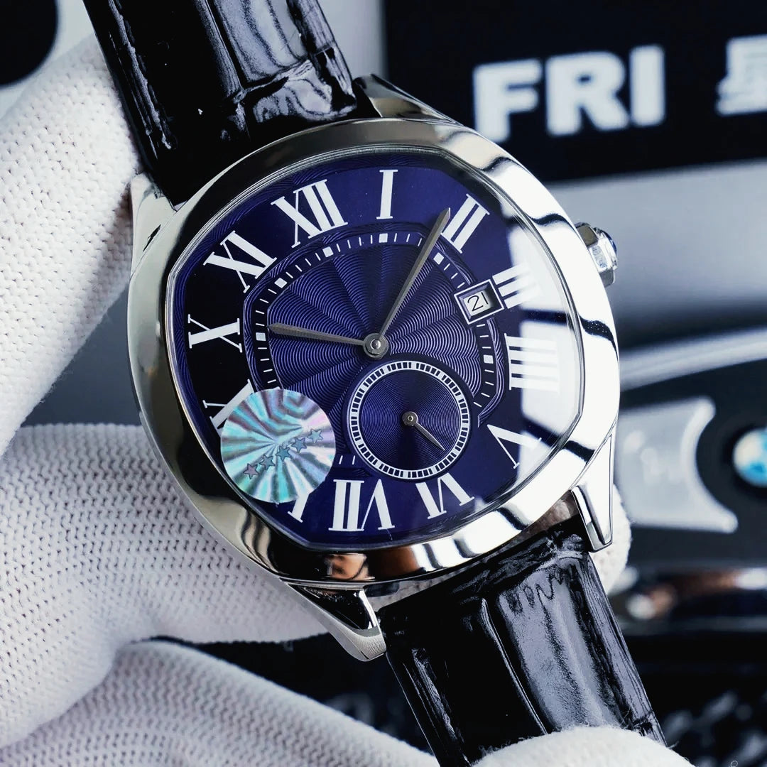 A1212 Store Men's Sports Automatic Watch, Classic Blue Dial, 904L Customized Watches