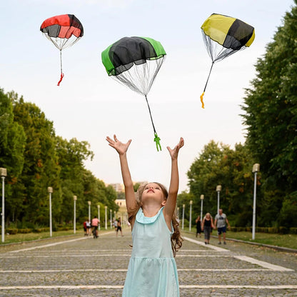 Parachute Toys for Kids Tangle Free Outdoor Flying Parachute Men Outside Toys Easter Basket Stuffers Idea Unique Boy Girl Gift