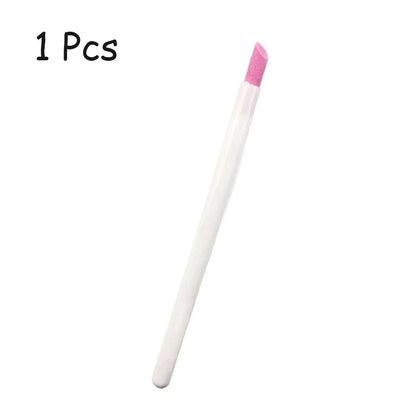 1/5PC Nails Art Quartz Grinding Pen Nail Cuticle scissors Dead Skin Remover UV Gel Polish Manicure Stick Files Accessories Tools