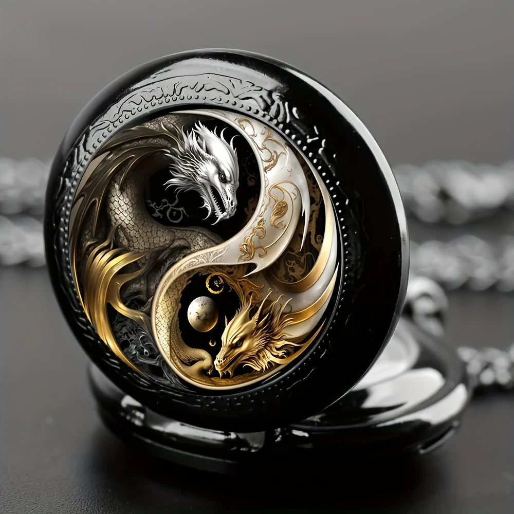 Surprise Mystery Watch Collectible Men's Quartz Pocket Watch Blind Box Festive Random Wristwatches Gift for Friends,Family