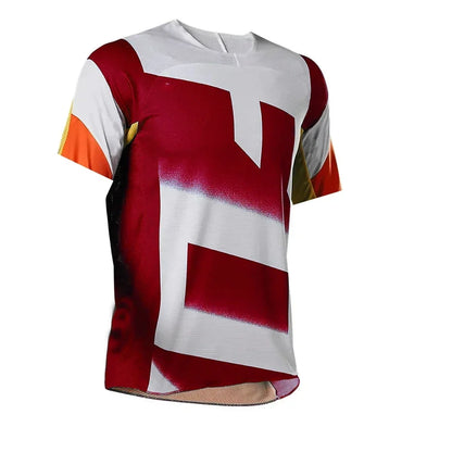 Enduro Cycling Jersey Short Sleeve DH Motocross Downhill Suit Bmx Mountain Bike Riding Jersey Camiseta Mtb Breathable Shirt