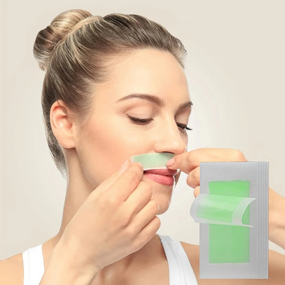 Professional Warning Tapes For Summer Hair Removal, Double Face Cold Warning Paper For Legs, Body, Face,6 Sticks, 10/20 Sticks
