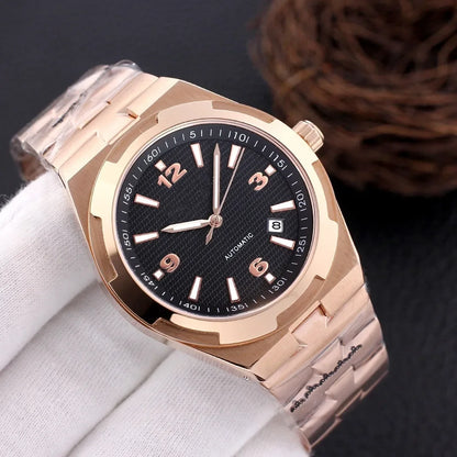 2026High-quality luxury automatic mechanical stainless steel men's casual wristwatch with 41mm sapphire glass