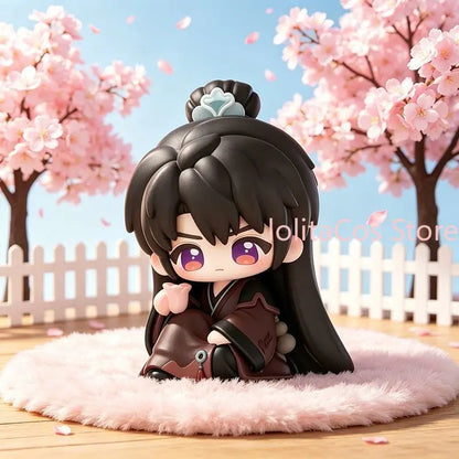 7cm Love and Deepspace Caleb Q-version Figurine Desktop Ornament Decor Kawaii Pvc Display Figure Birthday Gift Cosplay