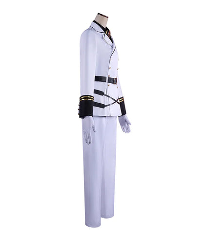 Anime Seraph of The End Hyakuya Mikaela Cosplay Costume Hyakuya Mikaela Suit Uniform Halloween Party Role Play Outfit for Men