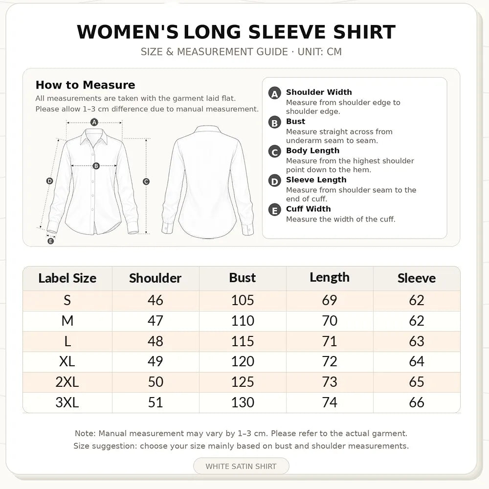Women Satin Lapel Collar Shirt Pastel Striped Print Long Sleeve Loose Blouse Elegant Office Daily Casual Button Front Silk Feel