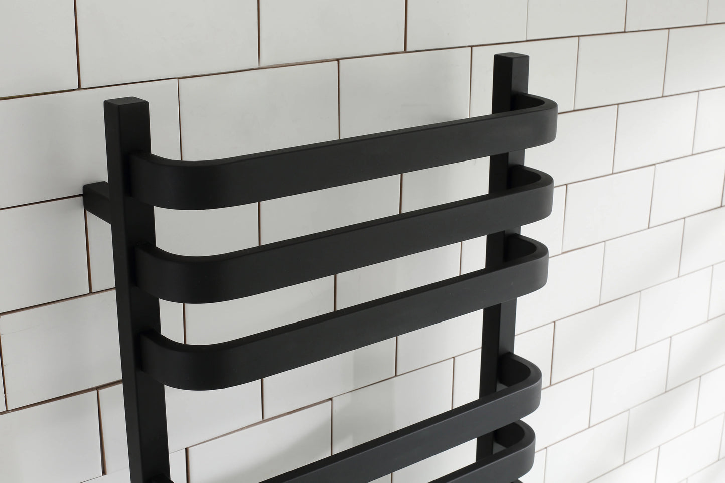 New Design Electric Heated Towel Rails with Time Control for Bathroom Stainless Steel Towel Warmer
