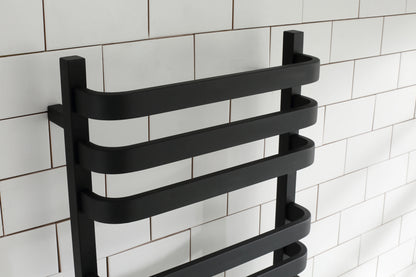 New Design Electric Heated Towel Rails with Time Control for Bathroom Stainless Steel Towel Warmer
