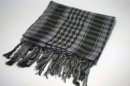 Arafat arab scarf shawl Handsome Keffiyeh Kafiya Lightweight Military Shemagh palestine Man Stripe Scarf With Tassels Soft Warm
