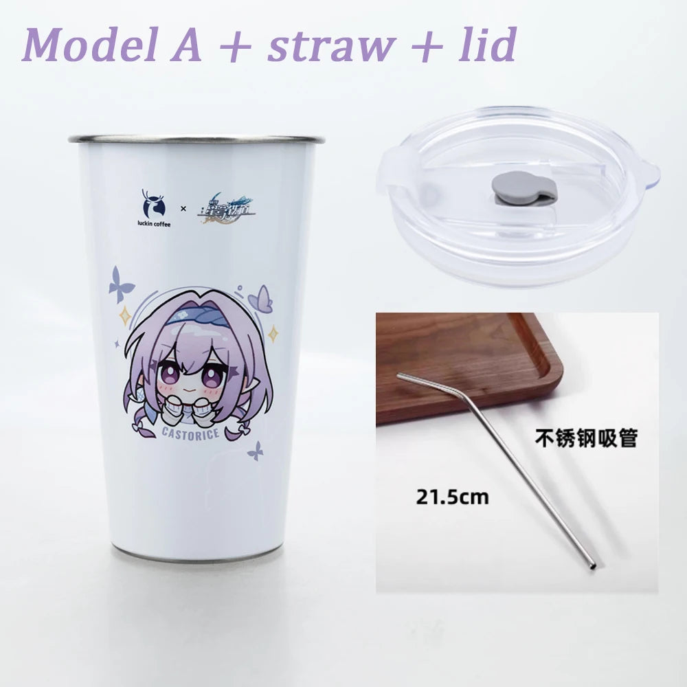 Coffee Co branded Color Changing Stainless Steel Cold Water Cup Collection Gift In Stock