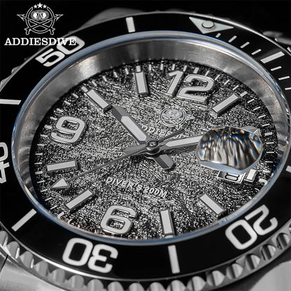 ADDIESDIVE 41mm Men Diving Watch AD2513 20Bar Waterproof BGW9 Super Luminous Reloj Hombre Quartz Men Watch