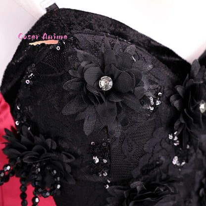 Angel Dust Cosplay Costume Uniform Halloween Carnival Party Christmas Play Role Clothes Clothing