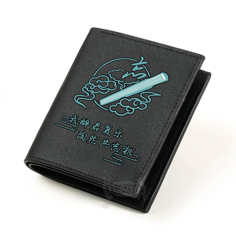 Grandmaster of Demonic Cultivation Wallet Mo Dao Zu Shi Wei Wuxian Lan Wangji Cosplay Long Casual Coin Purse Accessory Prop