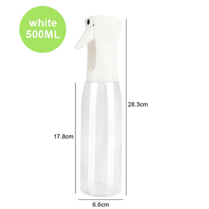 200/300/500ml Refillable Spray Bottle Ultra Fine Water Mist Sprayer for Skin Care Travel Separate Bottles Salons Barber Tools