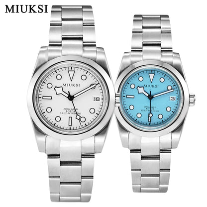 Miuksi 36mm 39mm NH35 Mechanical Watch For Men Watch Automatic Sapphire Stainless Steel Luxury Waterproof Wrist