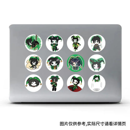 500Pc/Roll Anime The Freak Circus‌ Harleguin Stickers For DIY Laptop Envelope Scrapbook Car Motorcycle Decal Gift