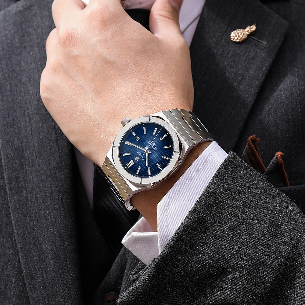 CADISEN 2026 Diver Watch Sapphire MIYOTA 8215 German Designer Men Automatic Mechanical Watches 10Bar Waterproof Gift With Box