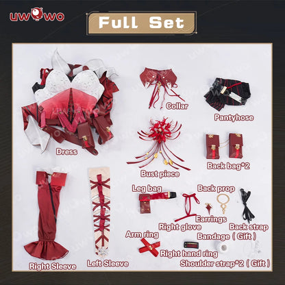UWOWO  Phrolova Cosplay Game Wuthering Waves WuWa Phrolova Cosplay Costume Halloween Costume