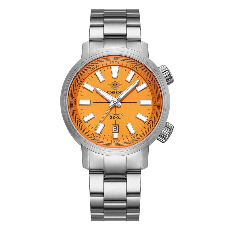 ADDIESDIVE 42MM Automatic Mechanical Watch Janpan 8215 200m Diver BGW9 Super Luminous Sapphire Grass Men Watch