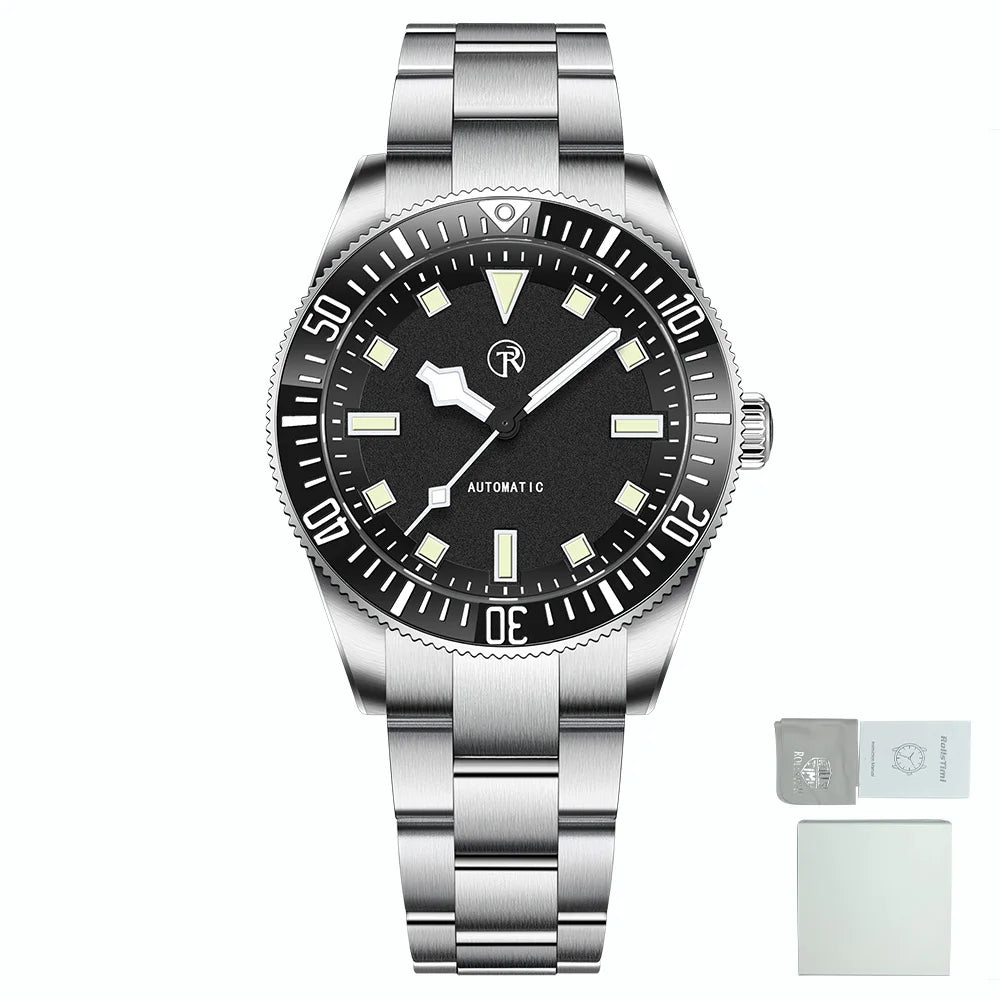 2026 new Rollstimi men's watches luxury automatic watch men's mechanical watch top sapphire stainless steel 10BAR watch luminous