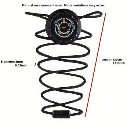 1 Pair No-Tie Shoe Locks - Rotating Buckles for Sports and Outdoor Shoes - Unisex Quick-Adjust Design - Pre-Installed