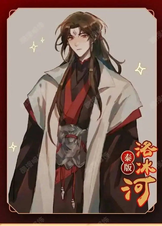 Anime Luo BingHe Cosplay Costume Ancient Costume Cosplay Wig Prop For Halloween Women The Scum Villain's Self-Saving System