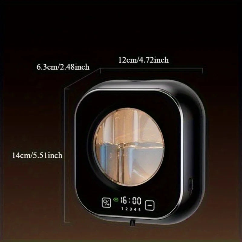 Wall-mounted smart soap dispenser, no-punch electric foam machine, automatic hand sanitizer dispenser in hotel bathrooms