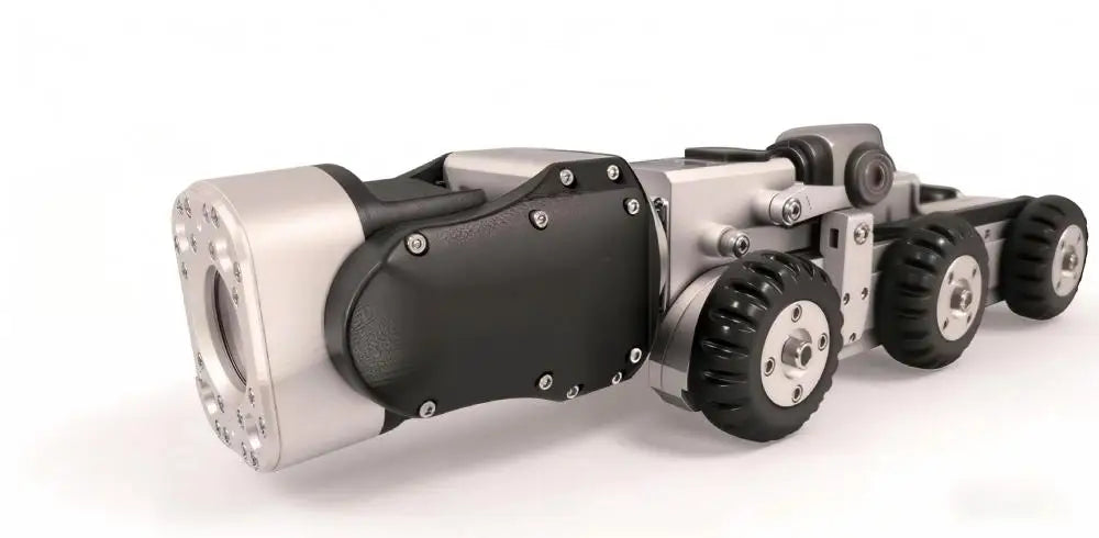 Wi-Fi Pipe Inspection Robot 10x Zoom & Pan/Tilt | Waterproof Underwater Crawler Camera for Sewer Drain Lines Management Software