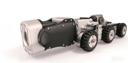 Wi-Fi Pipe Inspection Robot 10x Zoom & Pan/Tilt | Waterproof Underwater Crawler Camera for Sewer Drain Lines Management Software