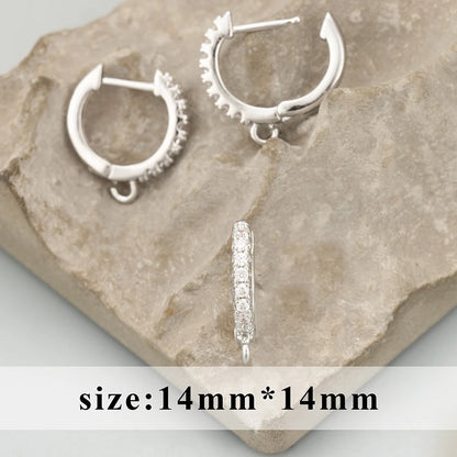 GUFEATHER,6pcs/lot,MG23,jewelry accessories,PVD,18k gold rhodium plated,copper,zircons,charms,clasp hooks,jewelry making