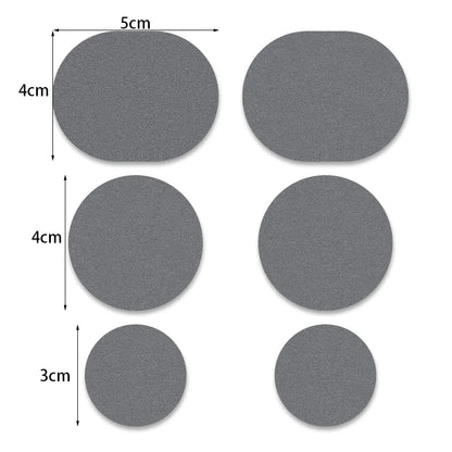 6PCS Sports Shoe Repair Patches, Anti-wear Shoe Patches, Insole Repair Patches, Self-adhesive Patches Inside High Heels
