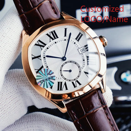 A1212 Store Men's Sports Automatic Watch, Classic Blue Dial, 904L Customized Watches