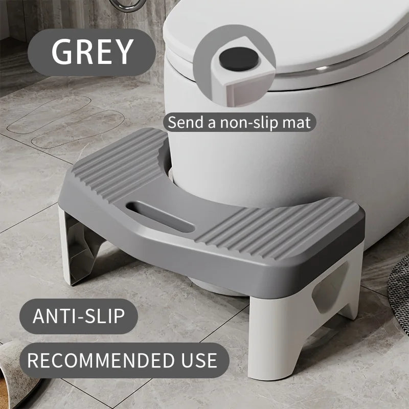Comfort Toilet Stool for Adult Kids Pregnant Women, Squatting Aid Footstool.