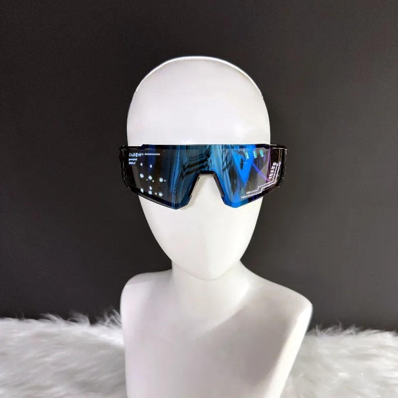Game Honkai：Star Rail Silver Wolf Cosplay Props Colorful Glasses Set for Adults Anime Roleplay Accessories Halloween Party