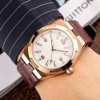 2026High-quality luxury automatic mechanical stainless steel men's casual wristwatch with 41mm sapphire glass