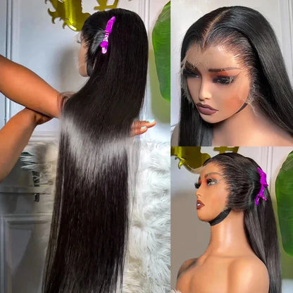 Straight 13x4 13x6 Lace Frontal Human Hair Wigs For Black Women Cheap Straight Human Hair Wig Brazilian Wig PrePluck