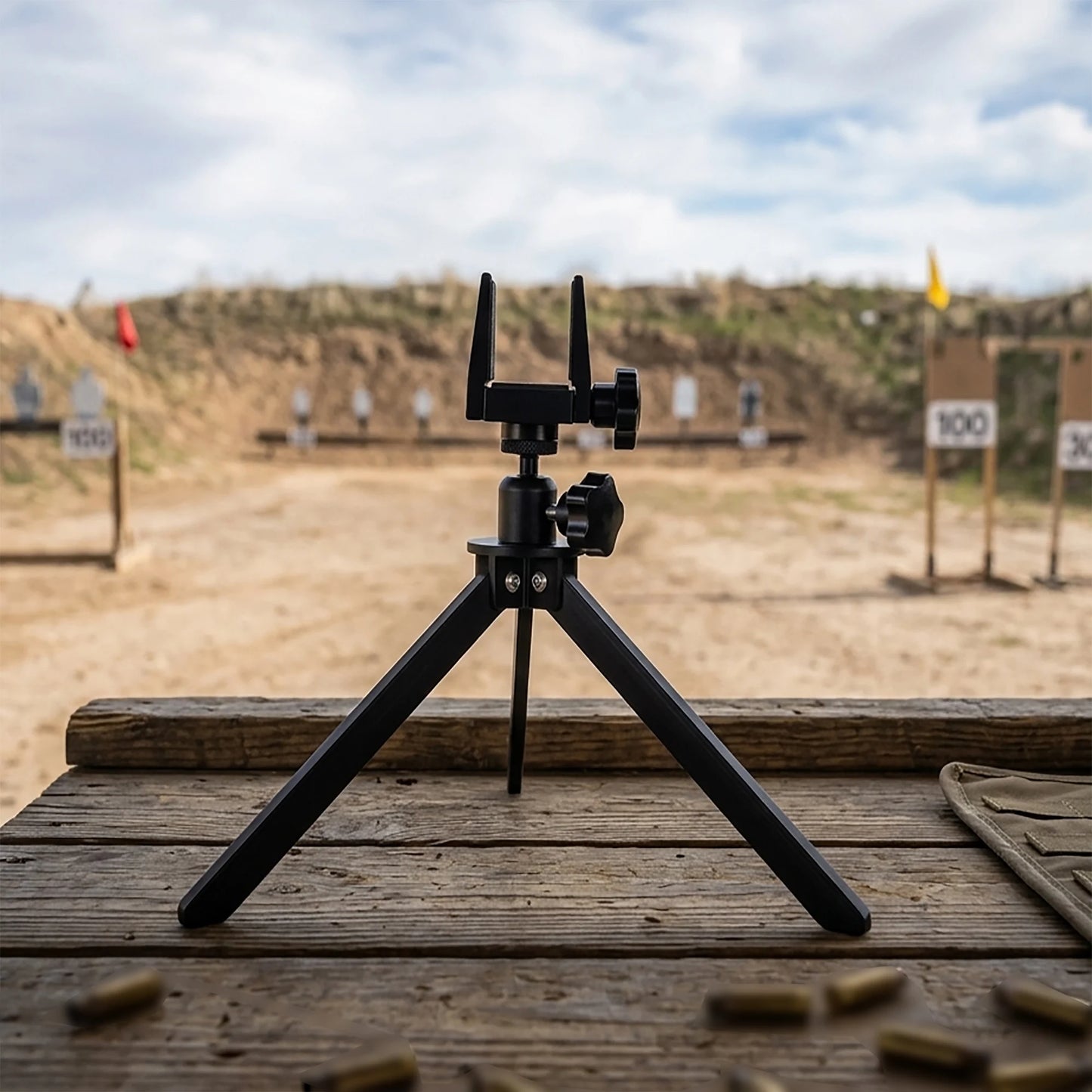 Hunting Tripod Stand Calibration Frame vice Clamp Shooting Practice Three-legged Stand for Archery And Target Shooting