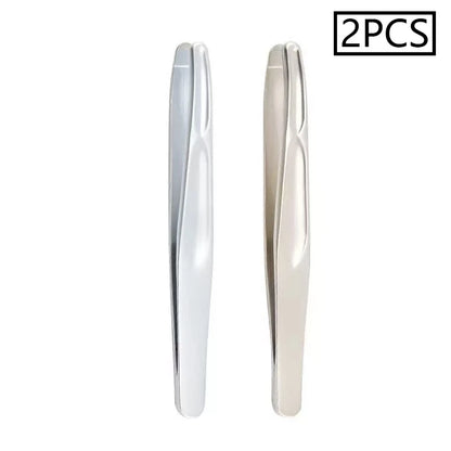 Stainless Steel Round Head Tweezers Eyebrow Tweezers Hair Removal Tweezers Suitable for Men and Woman Gifts