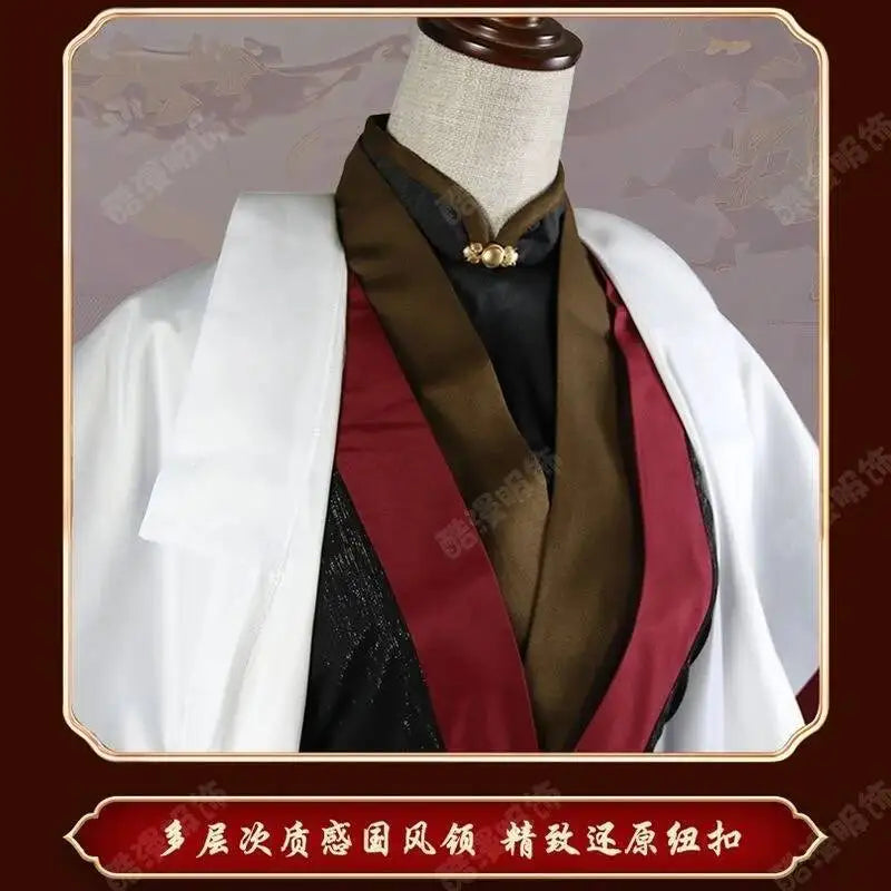 Anime Luo BingHe Cosplay Costume Ancient Costume Cosplay Wig Prop For Halloween Women The Scum Villain's Self-Saving System