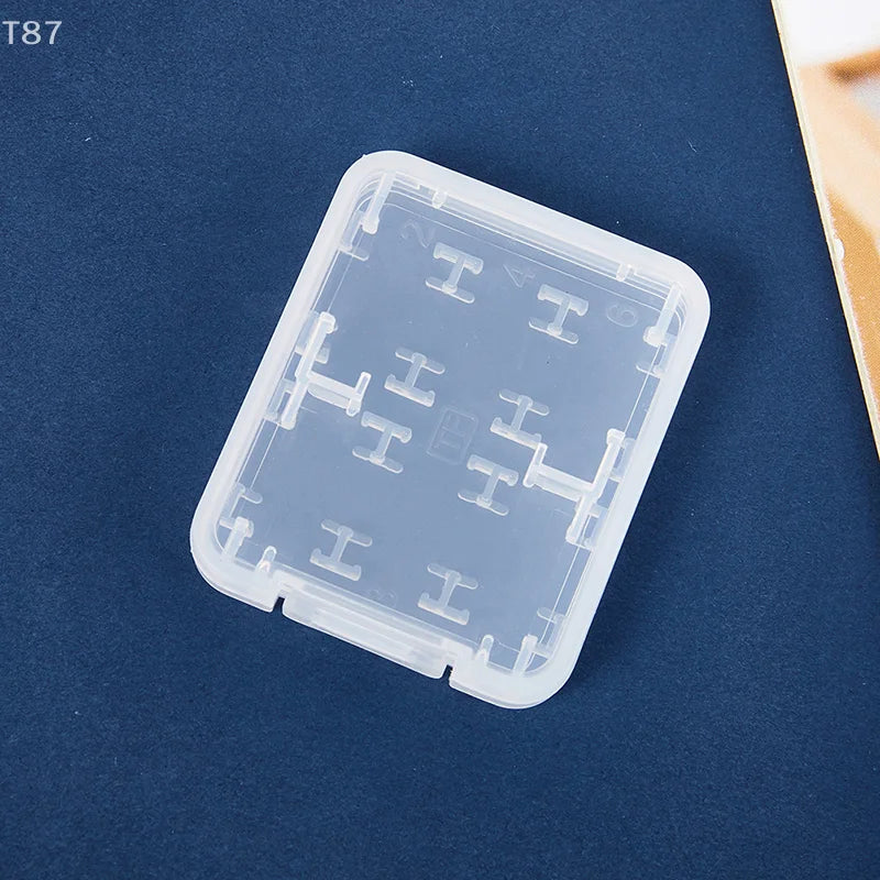 Waterproof Transparent Protector Holder Micro Box For SD SDHC TF MS Memory Card Storage Case Box Bag Plastic Boxes