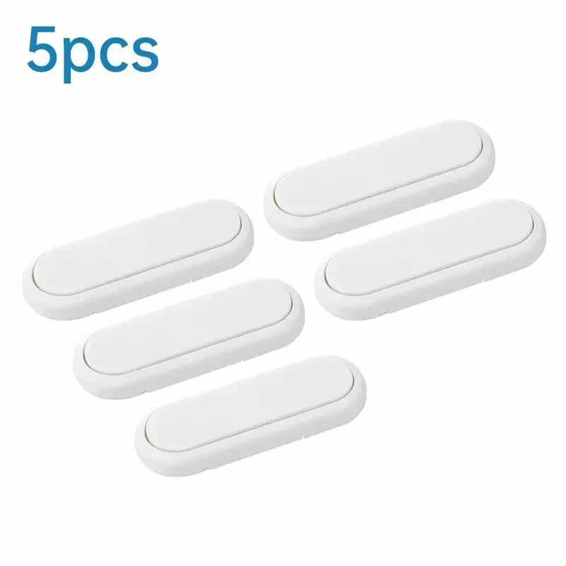 Latch Cabinet Door Protection 5pcs Children's Drawer Safety Baby Anti Pinch Hand Invisible Lock Opposite Door Wardrobe Lock